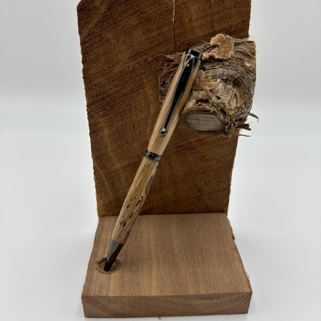 Hand-turned wooden twist pen- pecan