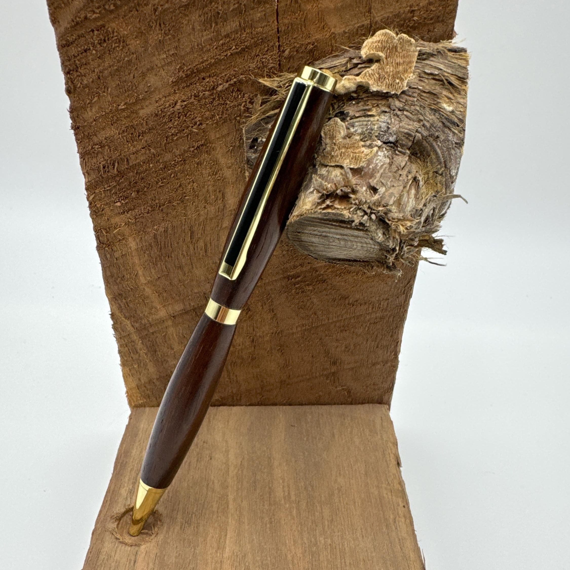 Hand-turned wooden twist pen- Katalox