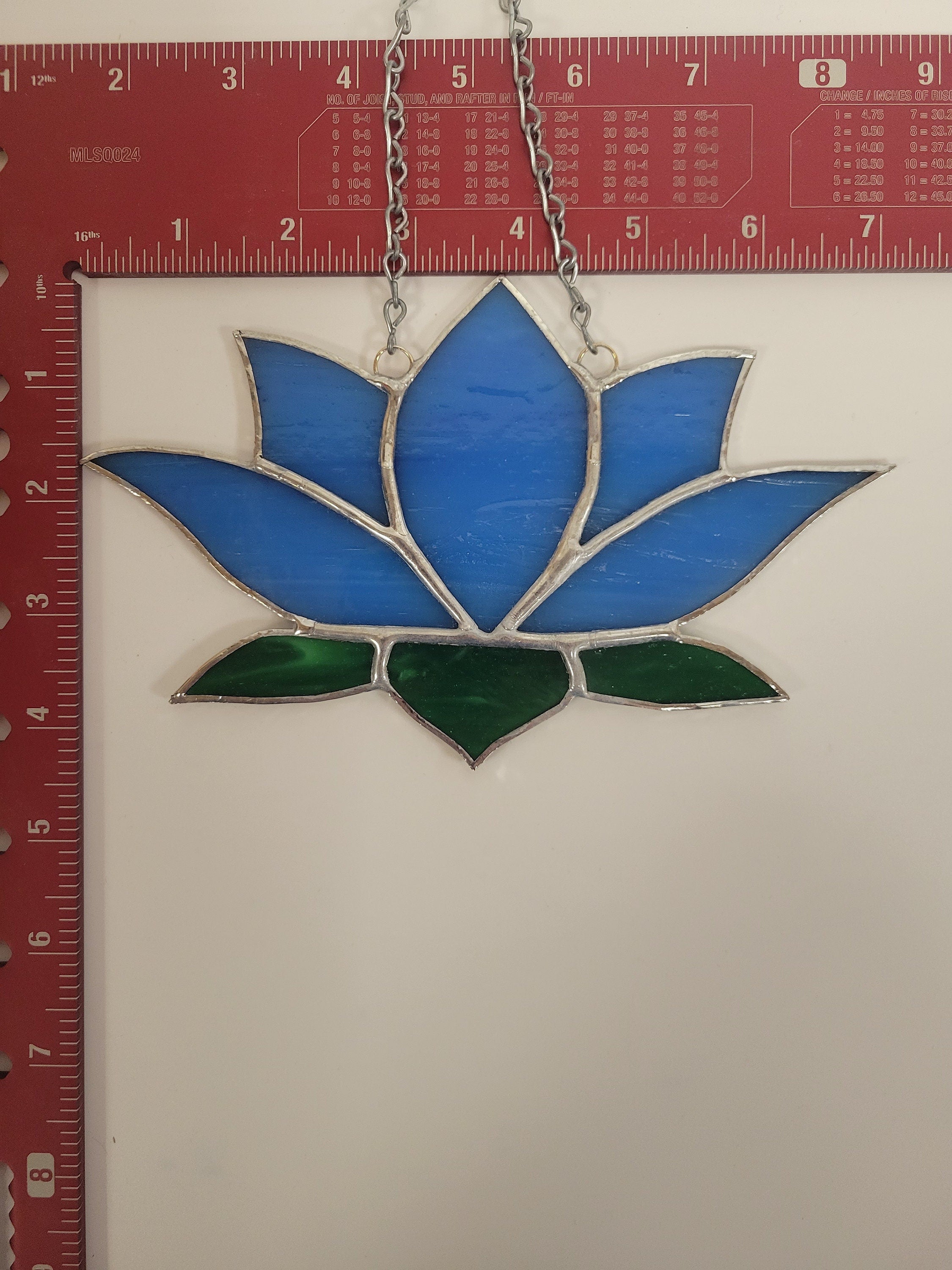 Stained Glass Lotus Flower - Serenity in Different Hues for Your Sacred Space
