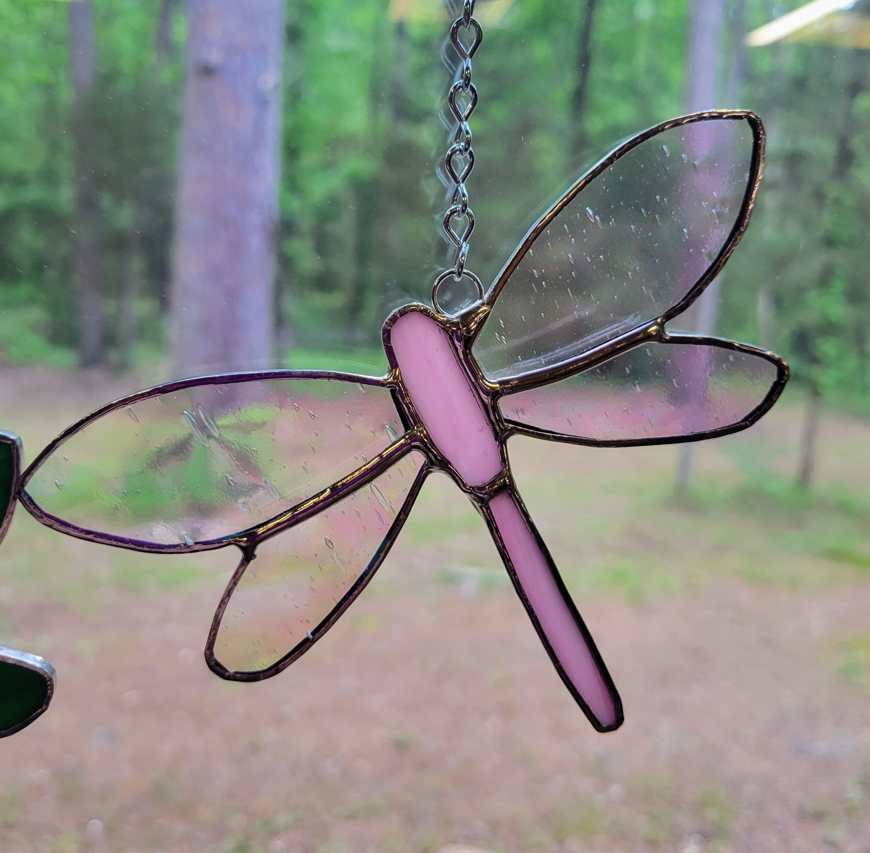 Graceful Flight in Every Hue: Stained Glass Dragonflies - Explore a Kaleidoscope of Colors