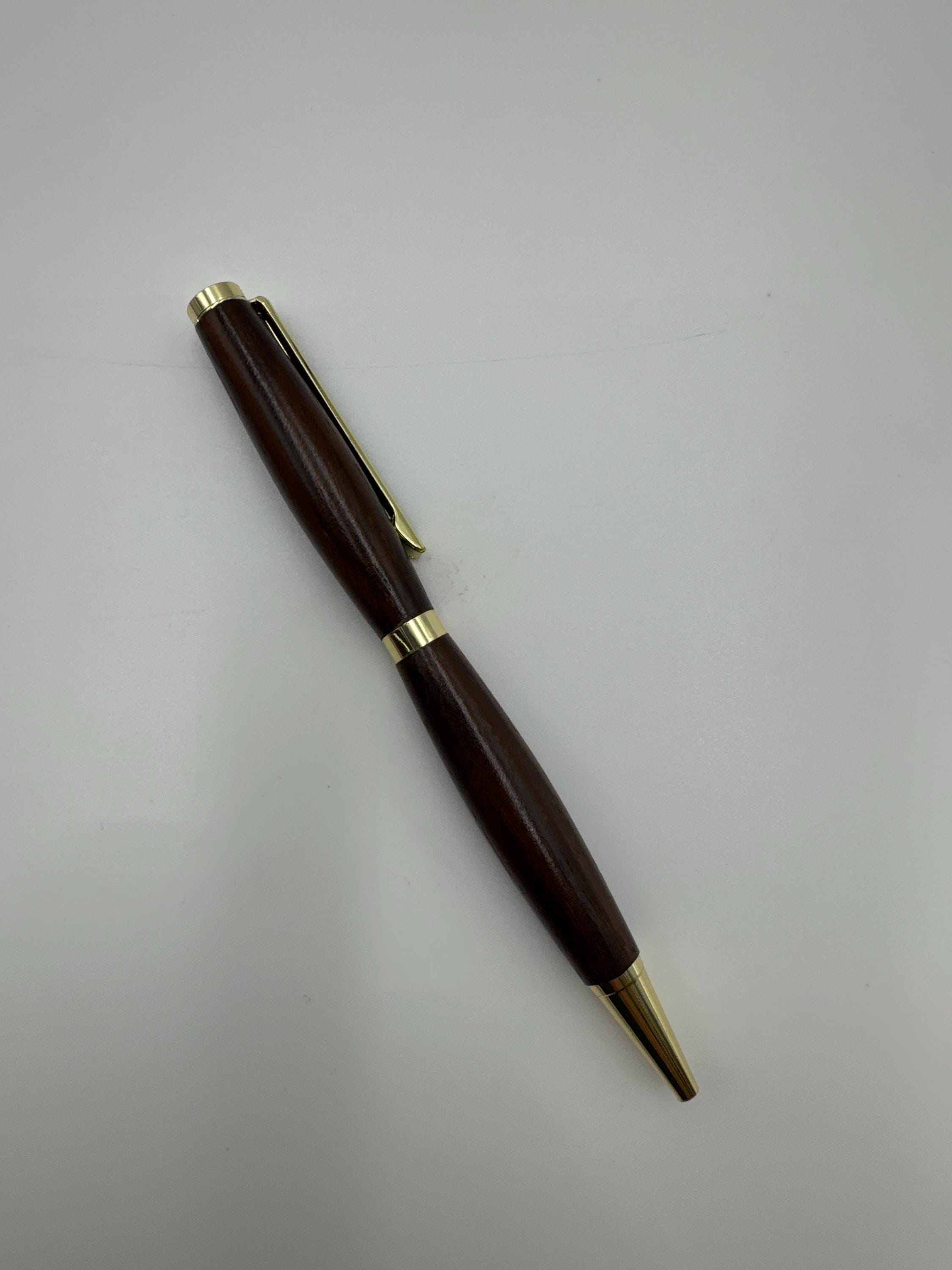 Hand-turned wooden twist pen- Katalox